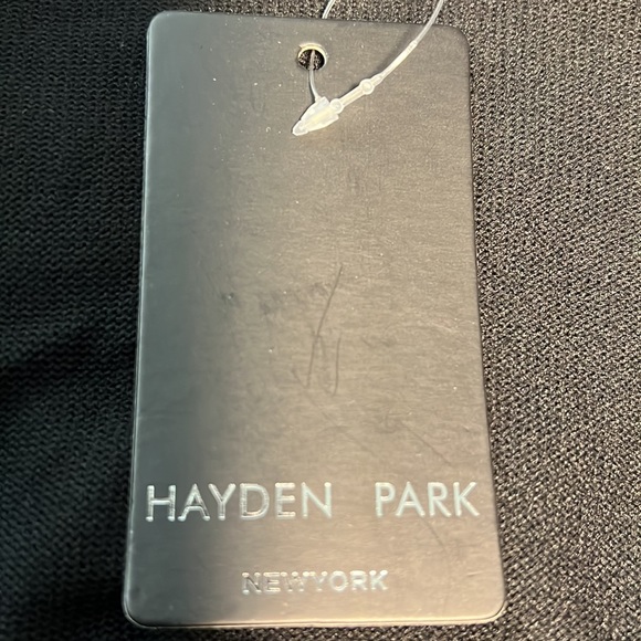 Hayden Park Black Embroidered Beaded Long Sleeve Knit Sweater Top - Picture 11 of 15